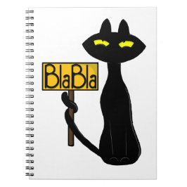 Bad Boogie -The Cat- "BlaBla" おもしろいサイン ノート