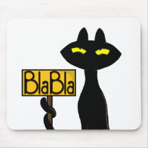 Bad Boogie -The Cat- "BlaBla" サインマウスパッド