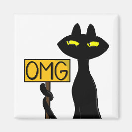 Bad Boogie -The Cat- "OMG" かわいいマグネット マグネット