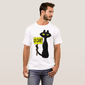 Bad Booglie 面白い 私は気にしますか? Tシャツ (正面フル)