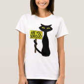 Bad Booglie Funny Are You Serius? Tシャツ (正面)
