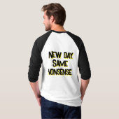 Bad Booglie Funny Not This Again Tシャツ (裏面フル)