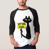 Bad Booglie Funny Not This Again Tシャツ (正面)