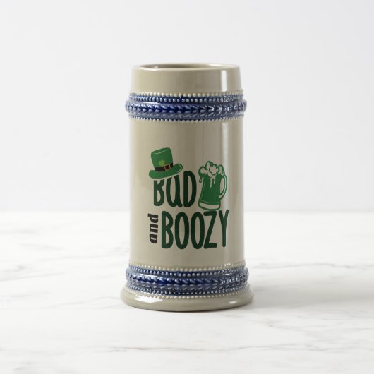 Bad & Boozy:ゴルフユーモアのあるファンへの贈り物 ビールジョッキ (中央)
