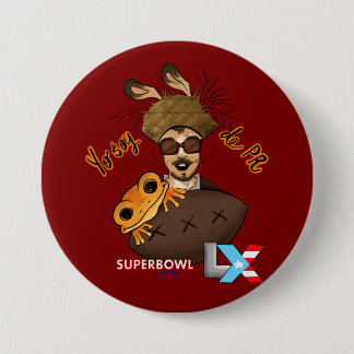 Bad Bunny Super Bowl 缶バッジ