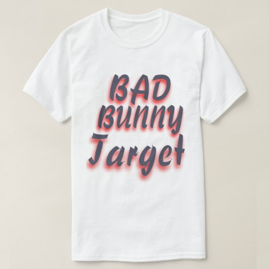 Bad Bunny Target  (17) Tシャツ (デザイン正面)