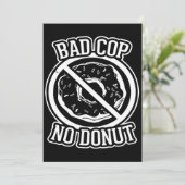 Bad Cop No Dounut – 警察のスローガンおもしろいことわざSt (スタンド正面)