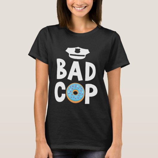 Bad Cop Professional Sheriff Policeman Officer Tシャツ (正面)