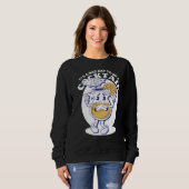 Bad day to be a cocktail drink alcohol スウェットシャツ (正面フル)