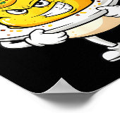 Bad Day To Be A Deviled Egg Funny Thanksgiving Din ポスター (角)