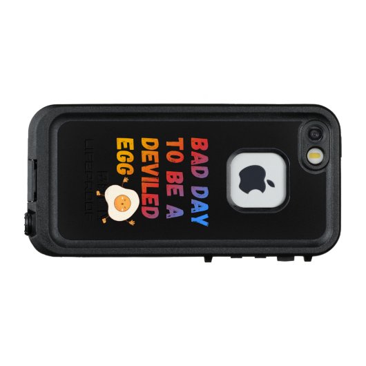 Bad Day to Be a Deviled Egg LifeProof iPhoneケース (裏面横)