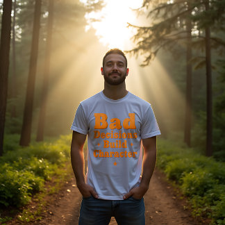 Bad Decisions Buildキャラクター Tシャツ