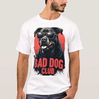 BAD DOG CLUB – Rottweiler Streetwear T-Shirt Tシャツ