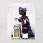 Bad Dog Vintageポスター ポストカード (正面/裏面)