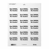 Bad DOGE, No Cookie ラベル (フルシート)