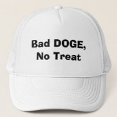 Bad DOGE, No Treat キャップ (正面)