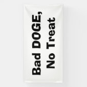 Bad DOGE, No Treat 横断幕 (縦)