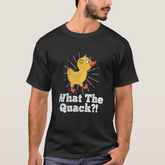 Bad Ducks  Grumpy Swearing Inappropriate Duck Tシャツ (正面)
