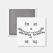 Bad Flare vs. Good Mood Indicator Magnet マグネット (正面/裏面)