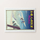 Bad Gastein Austria Snowboardingポスター ジグソーパズル (横)