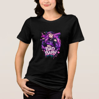 Bad Girl Aesthetic T-Shirt | Streetwear Graphic  トライブレンドＴシャツ