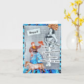 BAD GIRL ARTによる多目的カード カード (黄色い花)