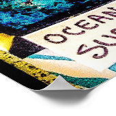 Bad girl art print on archival paper ポスター (角)