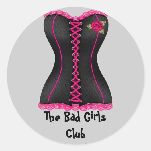 Bad Girls Club ステッカー (正面)
