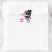 Bad Gurlz Rule Squareステッカー スクエアシール (バッグ)