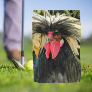 Bad Hair Chickenの写真 ゴルフタオル