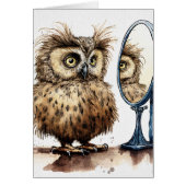 Bad Hair Day Greeting Card (正面)