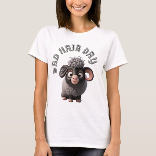 Bad Hair Day Women's Basic Tシャツ (正面)