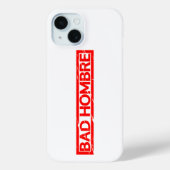 Bad Hobre Stamp Case-Mate iPhoneケース (裏面)