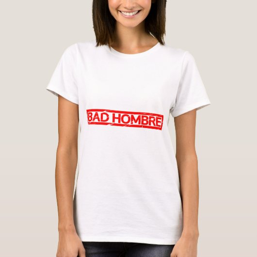 Bad Hobre Stamp Tシャツ (正面)