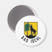 Bad Ischl （オーストリア），紋章 マグネット (正面/裏面)