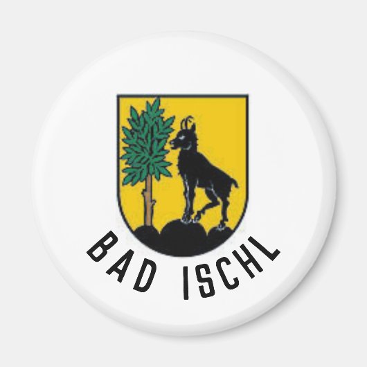 Bad Ischl （オーストリア），紋章 マグネット (正面)