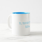 Bad Kids Coffee Cup ツートーンマグカップ (正面左)