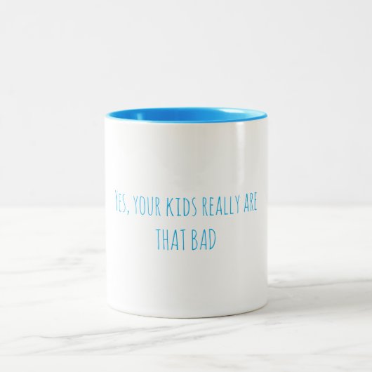 Bad Kids Coffee Cup ツートーンマグカップ (中央)