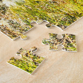 Bad Lands New Mexico.クリスマスの挨拶ジグソーP ジグソーパズル (側面)