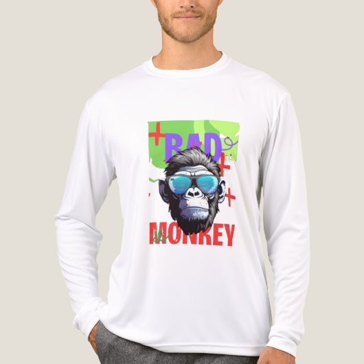 BAD MONKEY! 🐵💥 トライブレンドＴシャツ (正面)