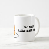 Bad Mood Basketball Coach コーヒーマグカップ (正面右)