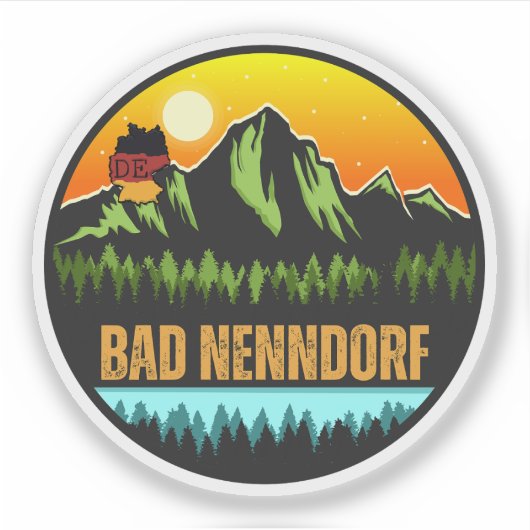Bad Nenndorf，ドイツ シール (正面)