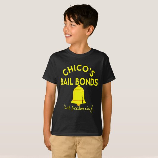 Bad News Bears Chicos Bail Bonds  Tシャツ (正面フル)
