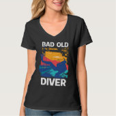 Bad Old Diver  1 Tシャツ (正面)