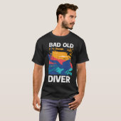 Bad Old Diver  1 Tシャツ (正面フル)