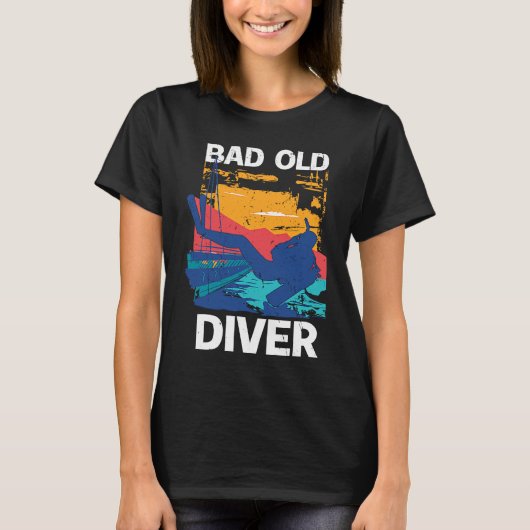 Bad Old Diver  1 Tシャツ (正面)