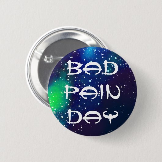 Bad Pain Dayカスタマイズ可能な銀河系ID 缶バッジ (正面&裏面)