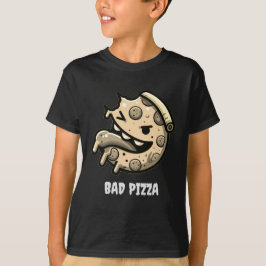 bad pizza funny food pepperoni italian tシャツ