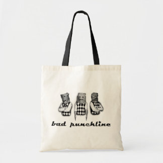 bad punchline - bag masks トートバッグ