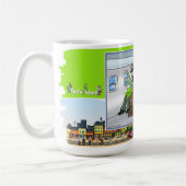 Bad Reeds | Absurd Situational Humor Classic コーヒーマグカップ (左)